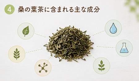桑の葉茶に含まれる主な成分
