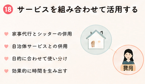 サービスを組み合わせて活用する